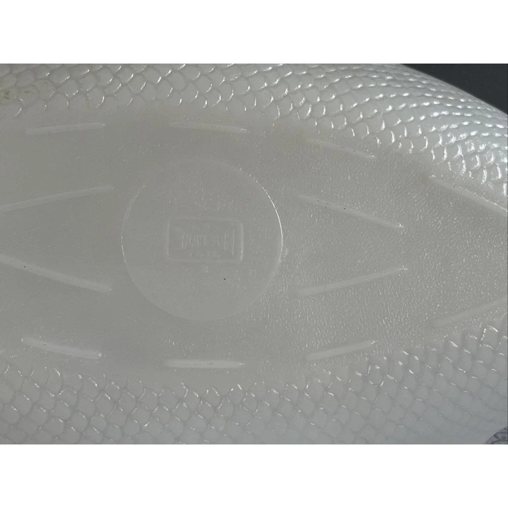 Vintage Glasbake White Glass Fish Shaped Bakeware Casserole 18